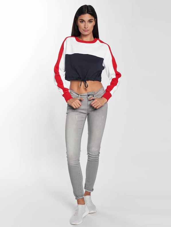 3-Tone Stripe Cropped-2