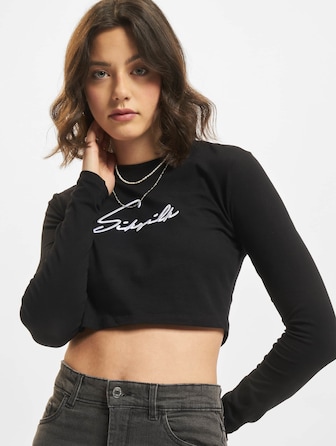 Long Sleeve Signature Crop 