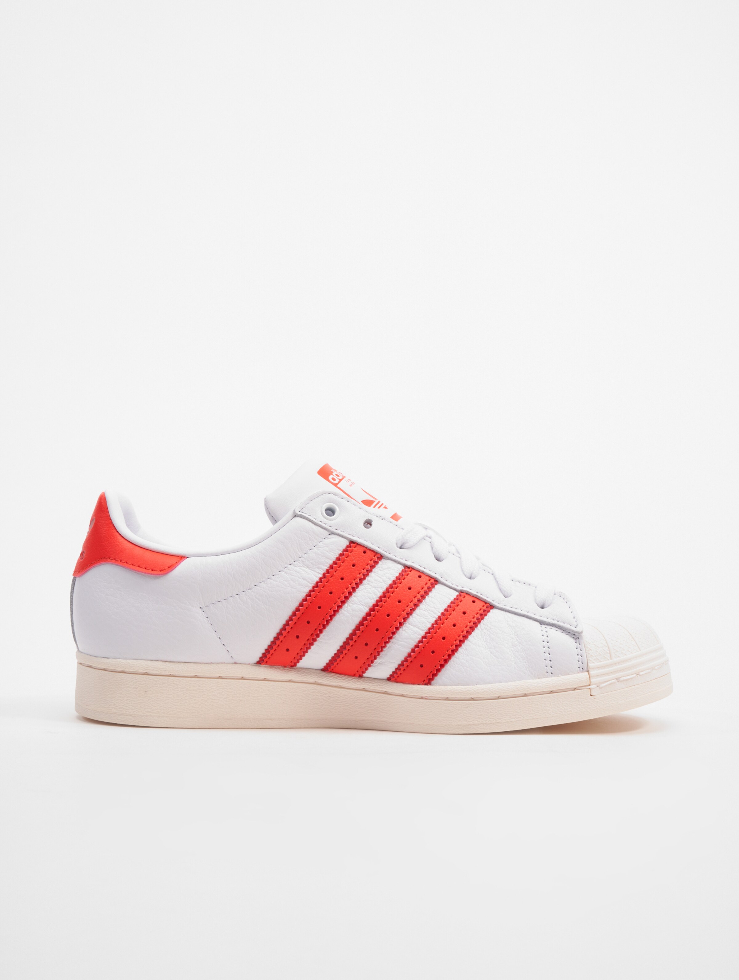 Adidas superstar ii white red hotsell