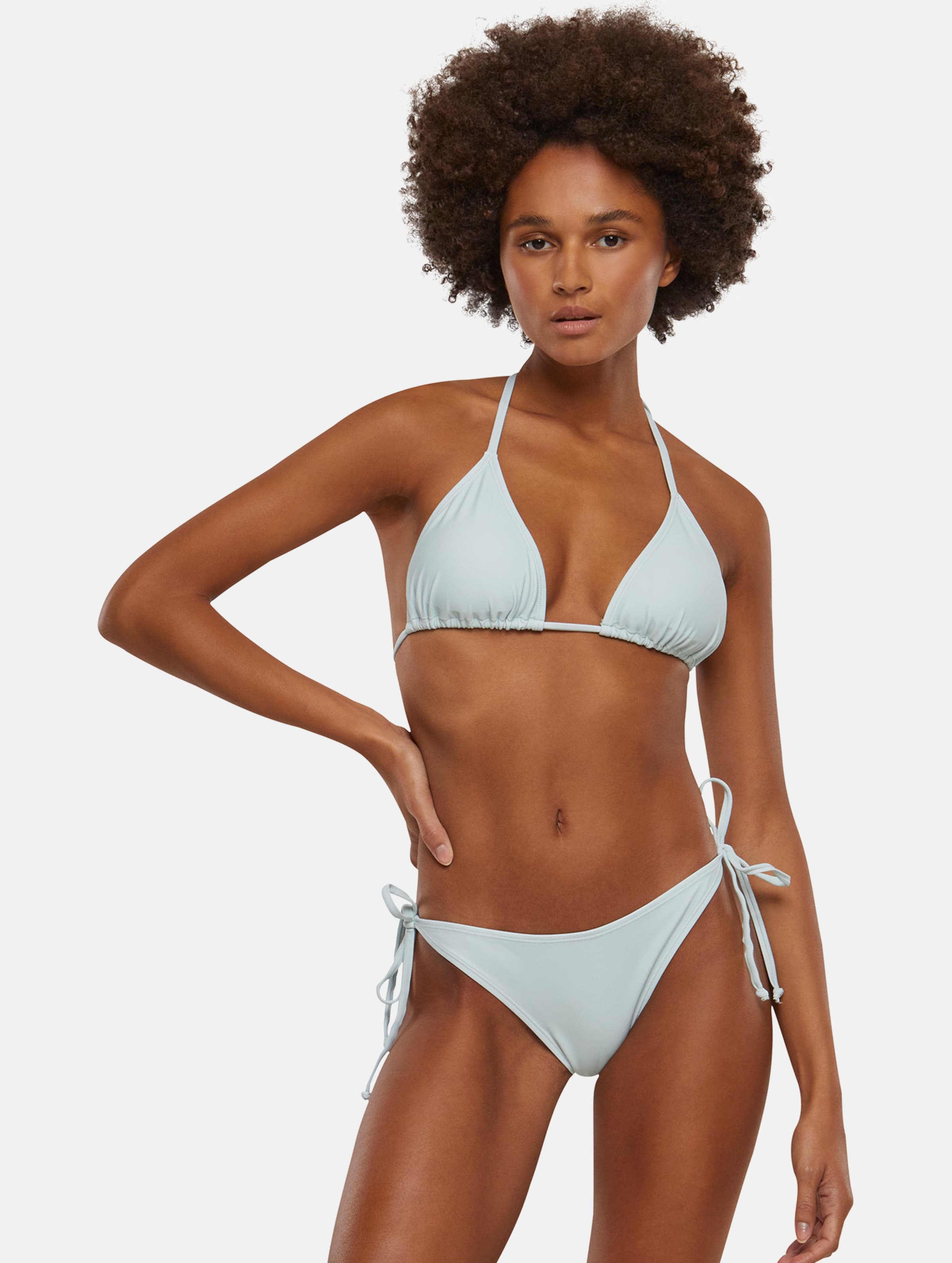 Urban Classics - Recycled Triangle Bikini set - L - Mintgroen