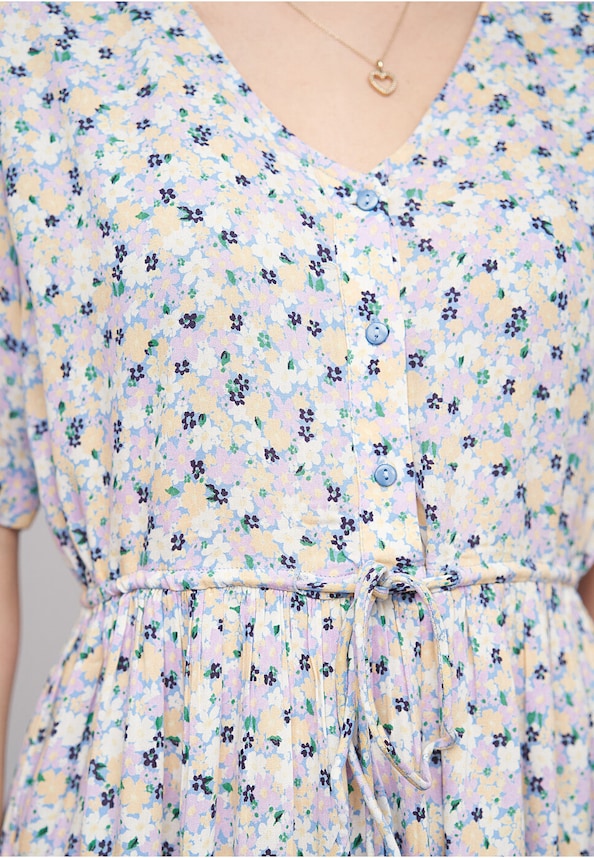 Pieces Damen V-Neck Kleid-2