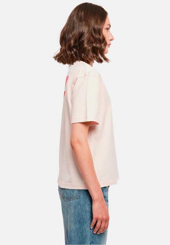 Ladies Christmas Holly Jolly Mood Tee-3