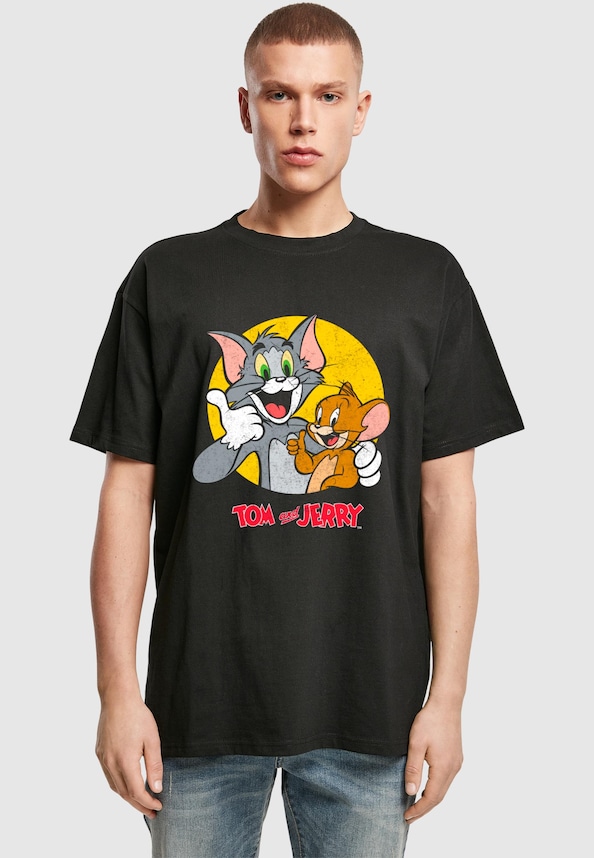 Tom and Jerry - Thumbs Up Heavy Oversize Tee-0