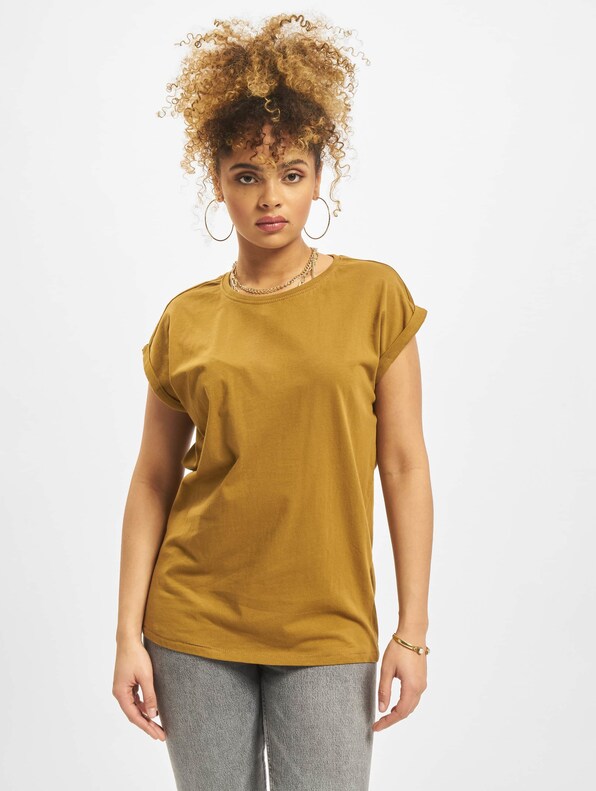 Ladies Extended Shoulder Tee-2