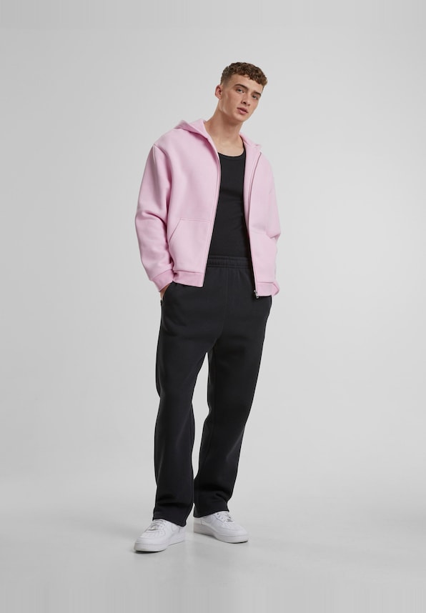 Urban Classics Fluffy Zip Hoodies-3