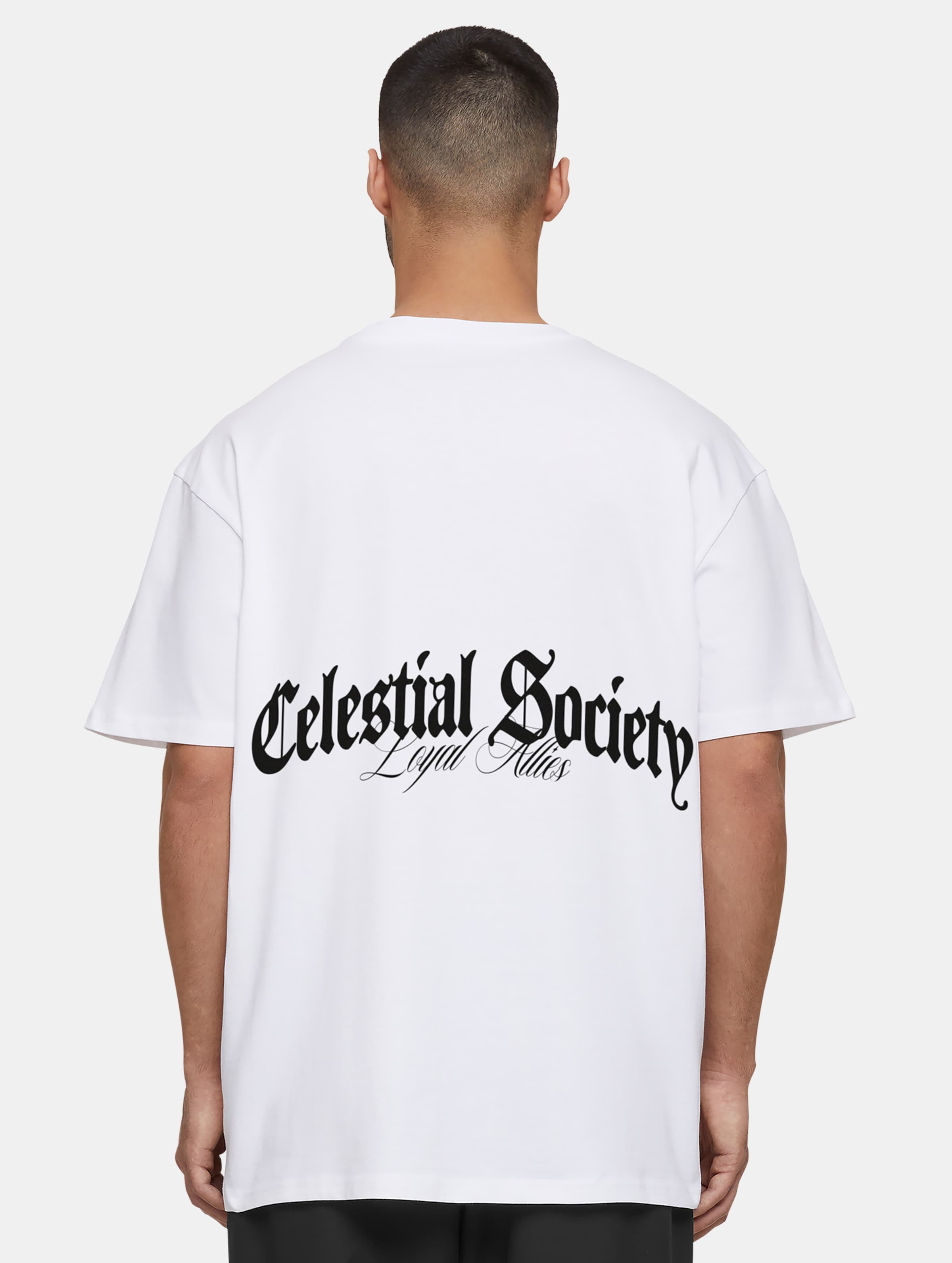 MJ Gonzales Celestial Chapter Oversized T-Shirts Mannen,Unisex op kleur wit, Maat L