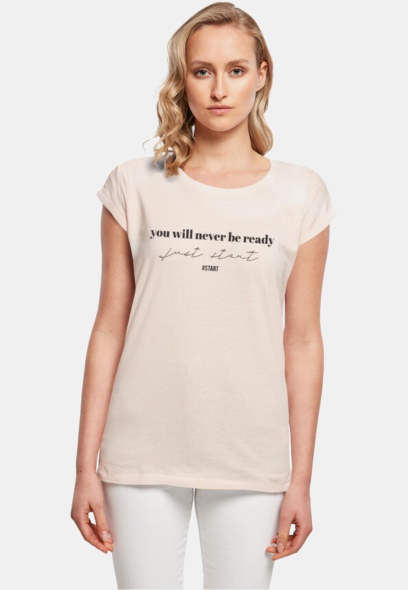 Ladies Just Start T-Shirt-0