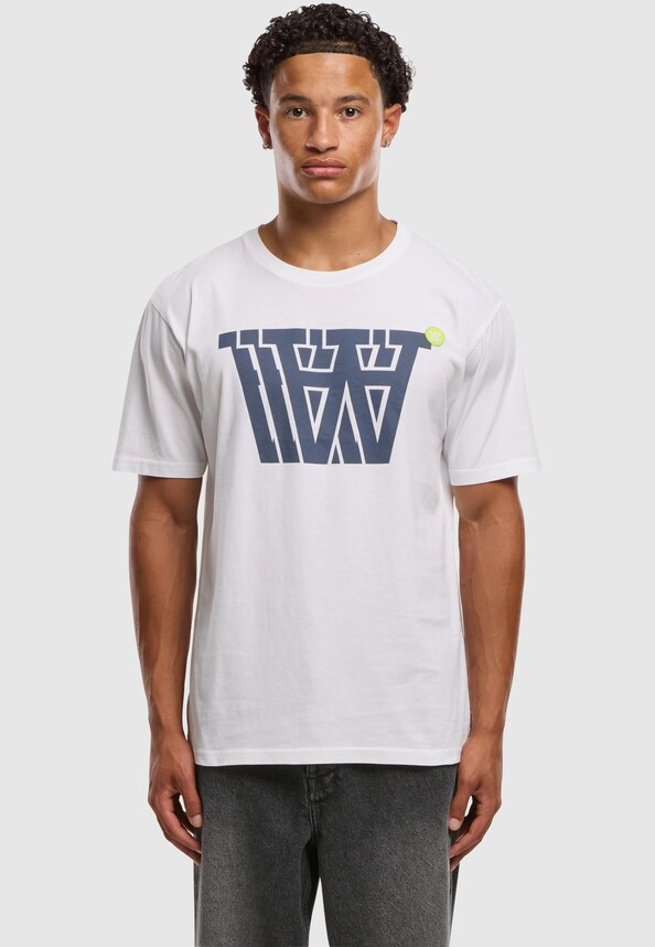 Wood Wood Ace Badge Logo T-Shirt-2