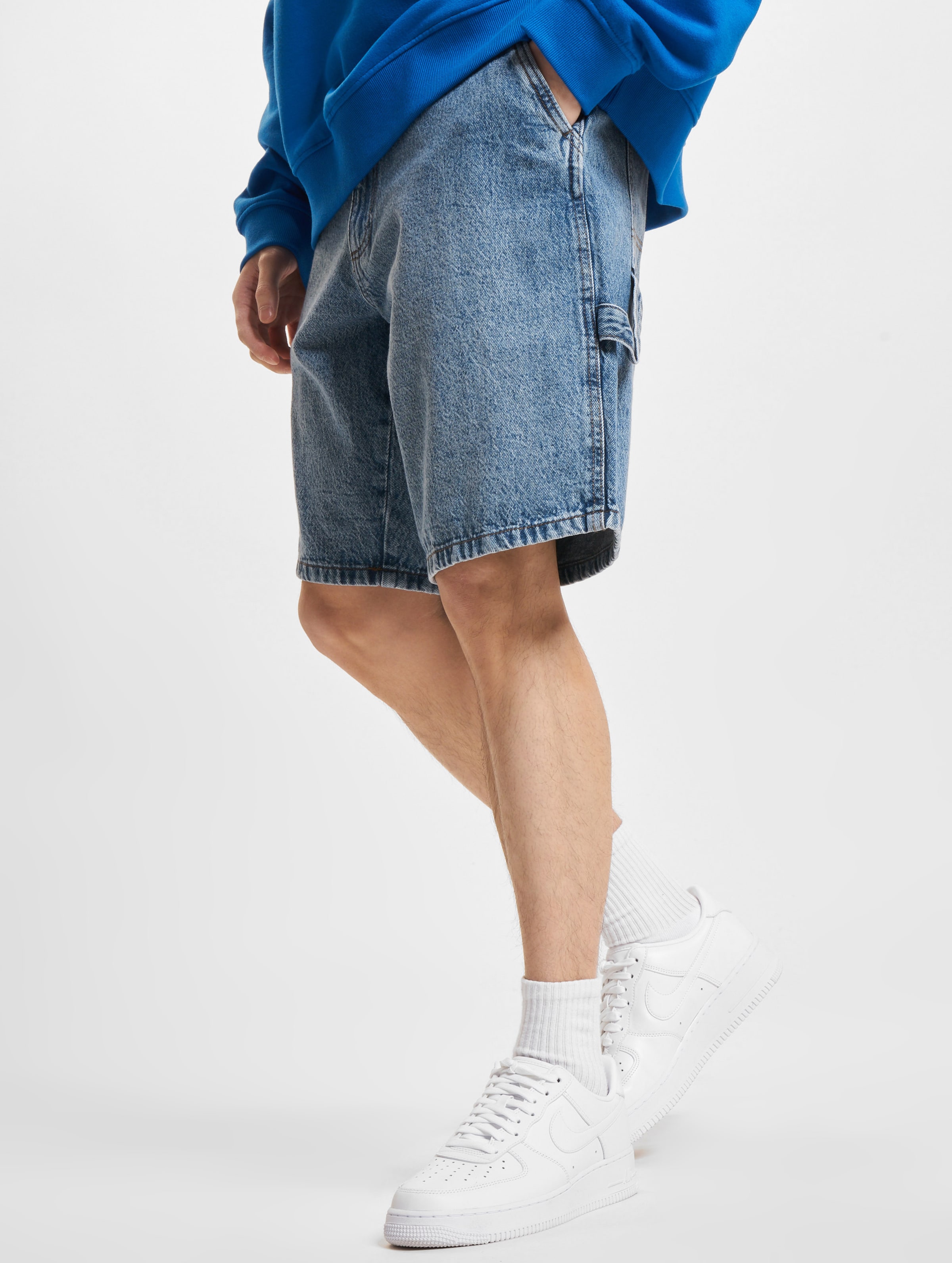 Redefined Rebel Mito Shorts Mannen op kleur blauw, Maat S