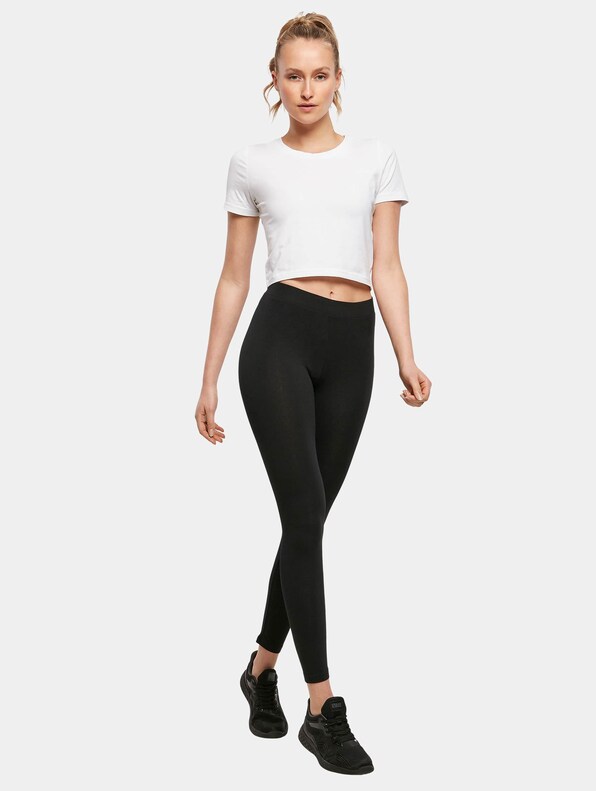 Ladies Stretch Jersey Leggings-3