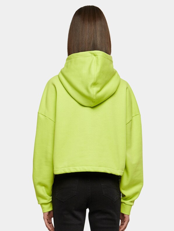 Ladies Cropped Oversized Hoodie-1