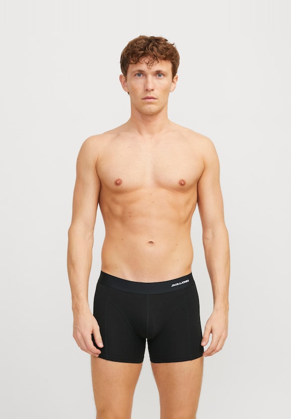 Jack & Jones Bamboo Trunks 3 Pack Boxershorts-1