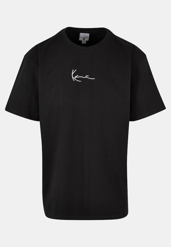 KK-T01-BLK-13 Karl Kani Small Signature Glow Logo Tee-3