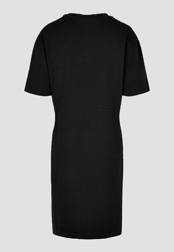 Ladies Paris X Organic Oversized Slit Tee Dress-3