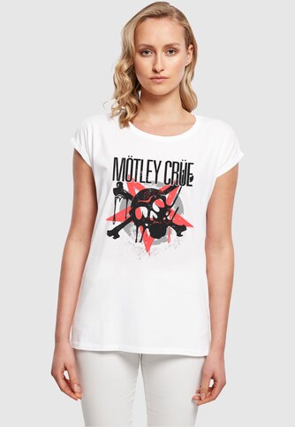 Ladies Motley Crue - Montage Skull T-Shirt