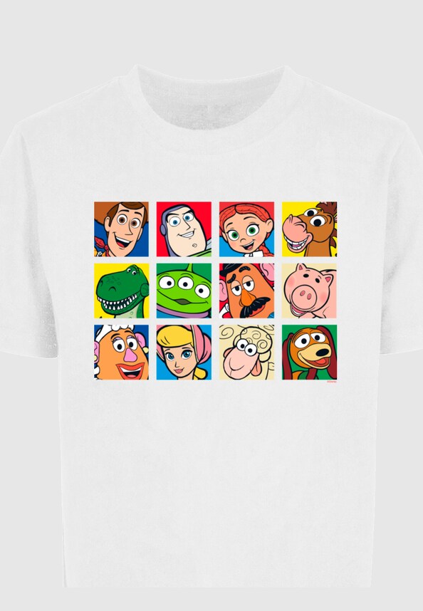 Kids Toy Story - Character Squares Basic Tee 2.0-2