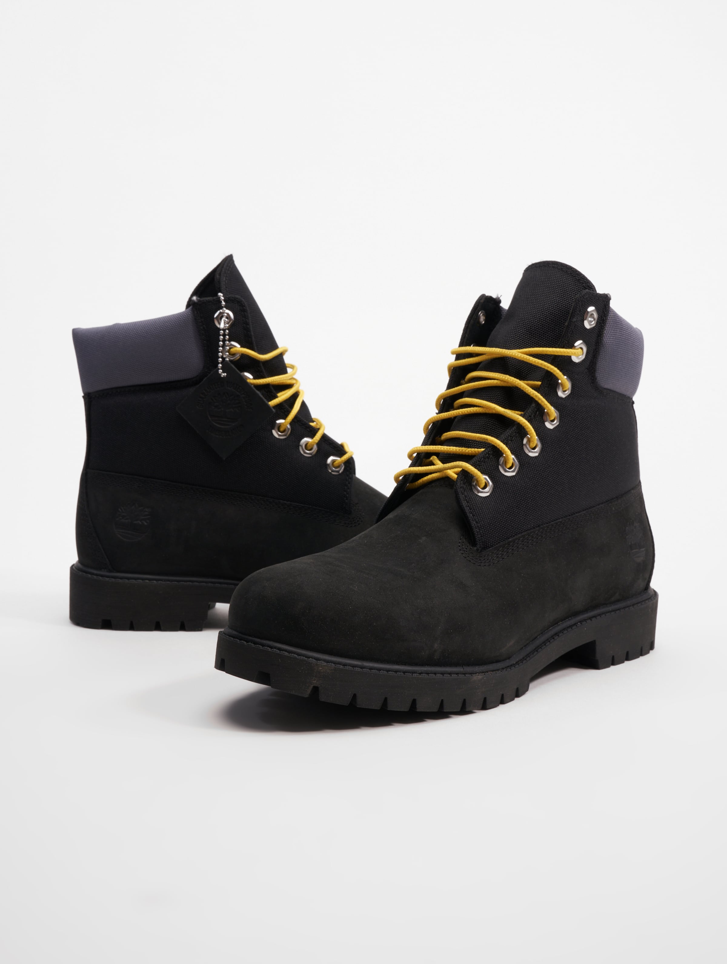 Timberland Heritage Textile Quarter Boots Männer,Unisex op kleur zwart, Maat 43.5