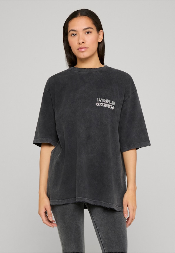 Vinatge Oversize T-Shirt Rhinestones-0