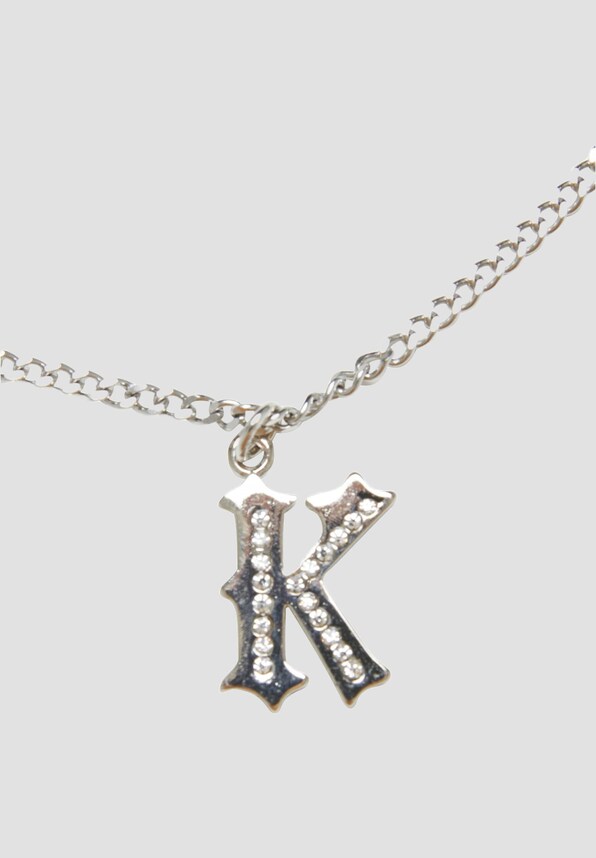 Rhinestone Pendant Cuban Link Chain-1