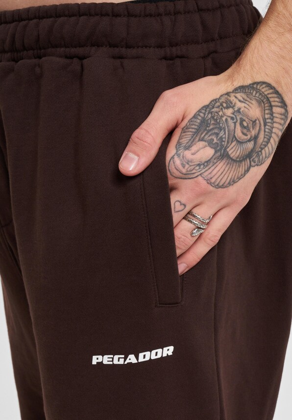 PEGADOR Logo Wide Jogginghosen-4