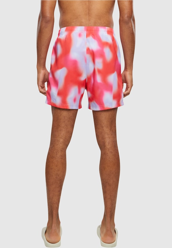 KM241-051-2 Karl Kani Signature Blurred Board Shorts-1