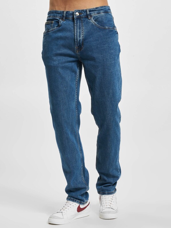 Denim Project Dprecycled Straight Fit Jeans Dark Stone-2