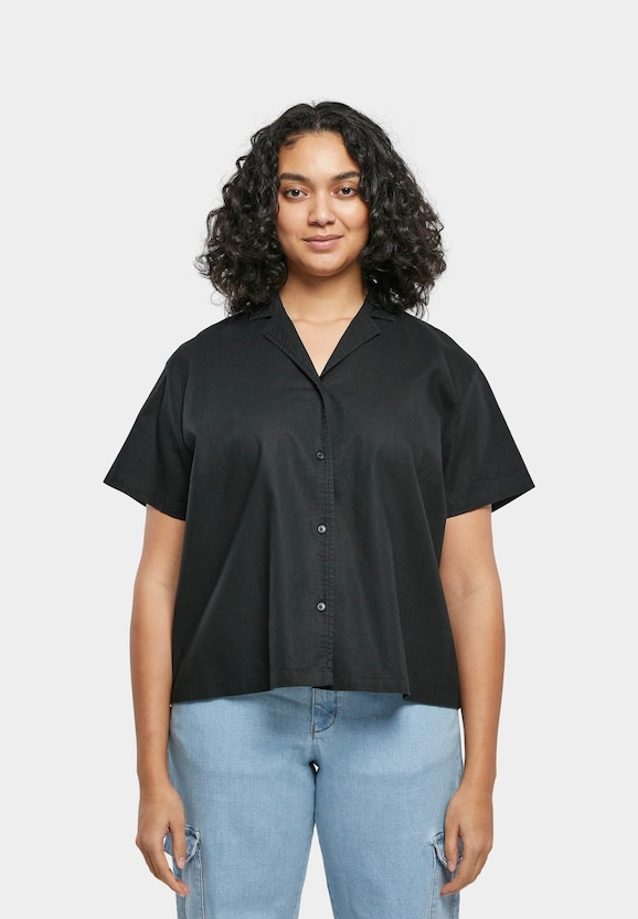 Ladies Linen Mixed Resort-1
