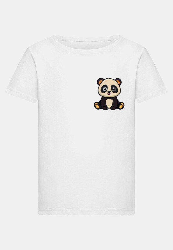 Girls Cute Panda -  T-Shirt-2