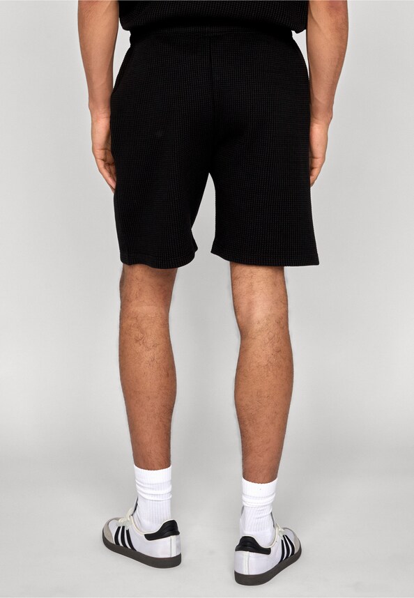 Thermal Waffle Shorts-1