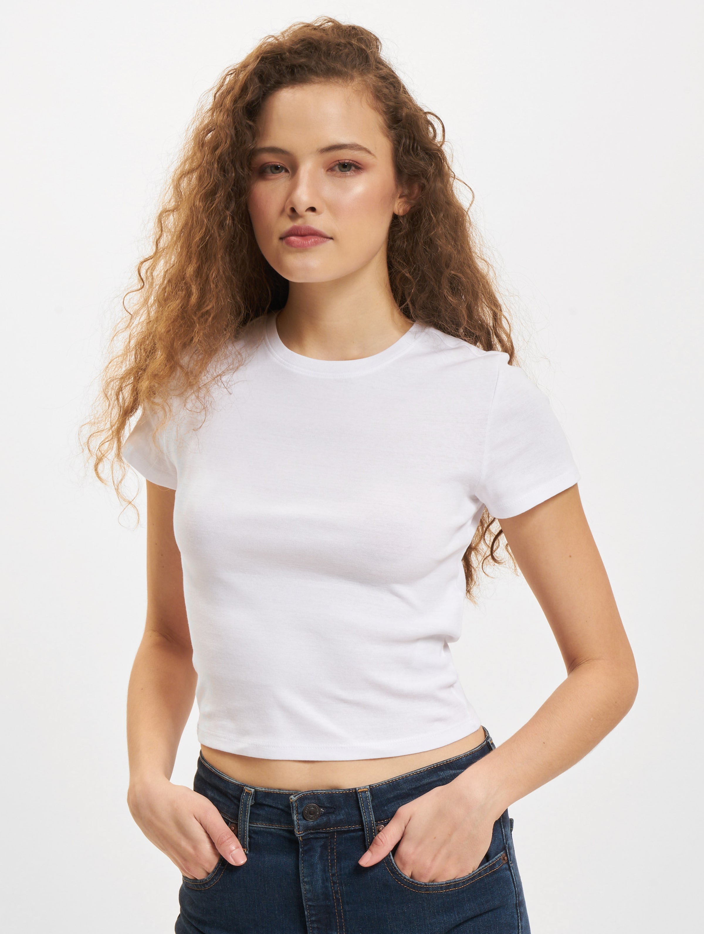 Only Elina Jersey Short Sleeve O-Neck Top Vrouwen op kleur wit, Maat XL