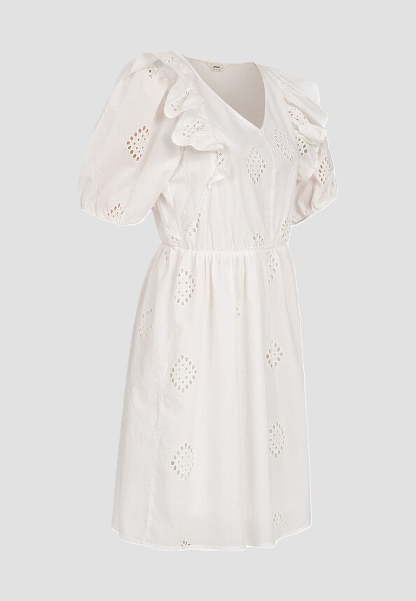 ONLY Damen 1/2 Arm Rüschen-0