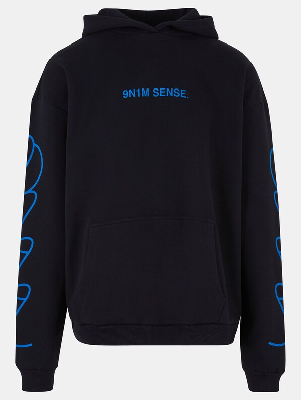 9N1M SENSE Blue Logo Hoodies-3