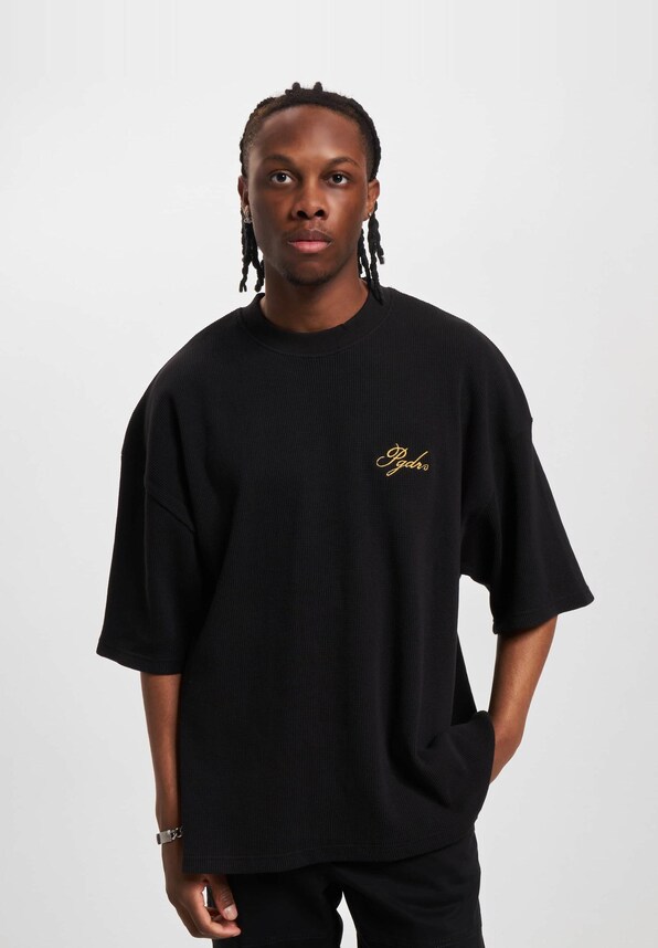 PEGADOR Quat Waffle Boxy T-Shirt-2