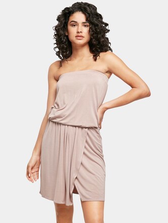 Ladies Viscose Short Bandeau Dress