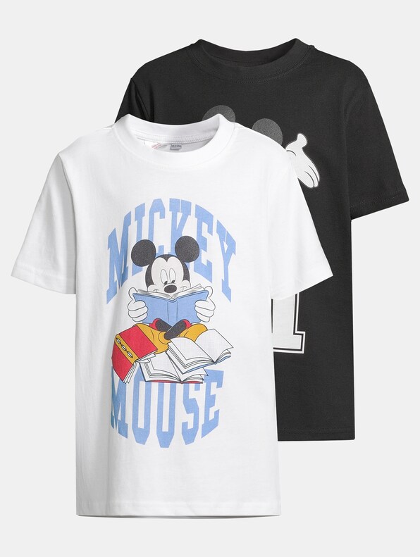 Mister Tee T-Shirt 2 Pack - kurzarm - Mickey Mouse-0