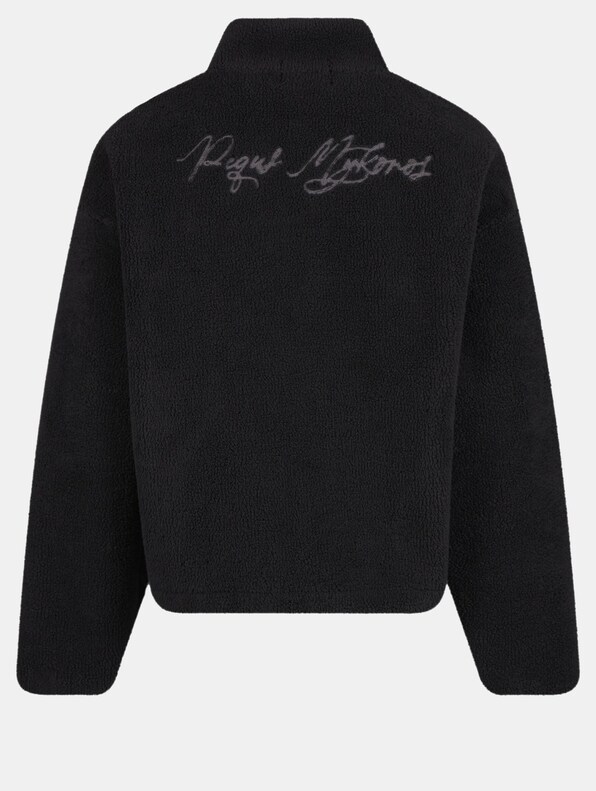 Mykonos Script Teddy Fleece-5