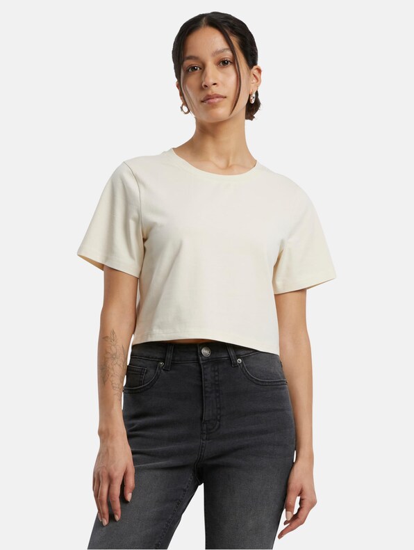 Ladies Cropped Tee-0