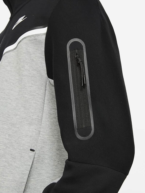 Nike Tech Fleece Fz Wr Zip Hoody Black/Dark Grey-2