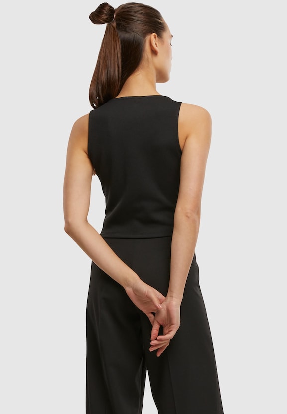 Ladies Jersey Vest-1
