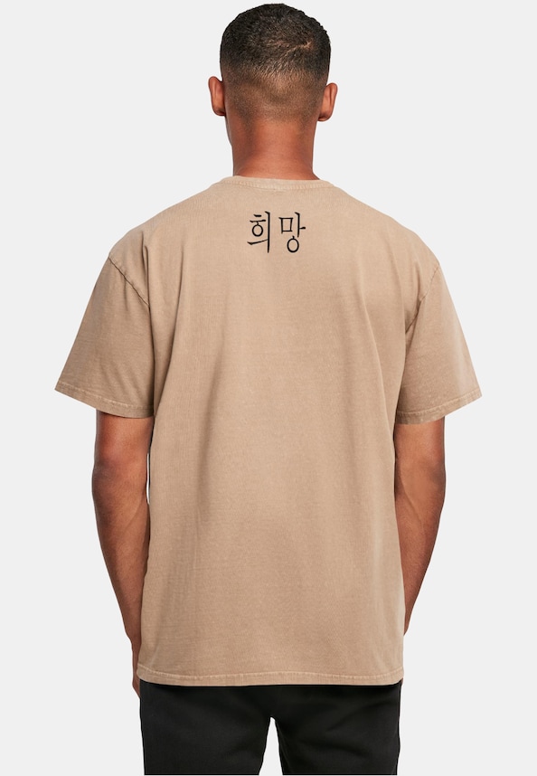 K HOPE Acid Washed Oversize Tee-1