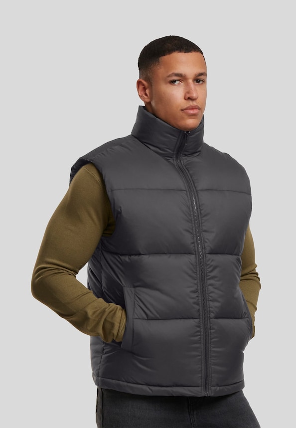 Basic Puffer Vest-0