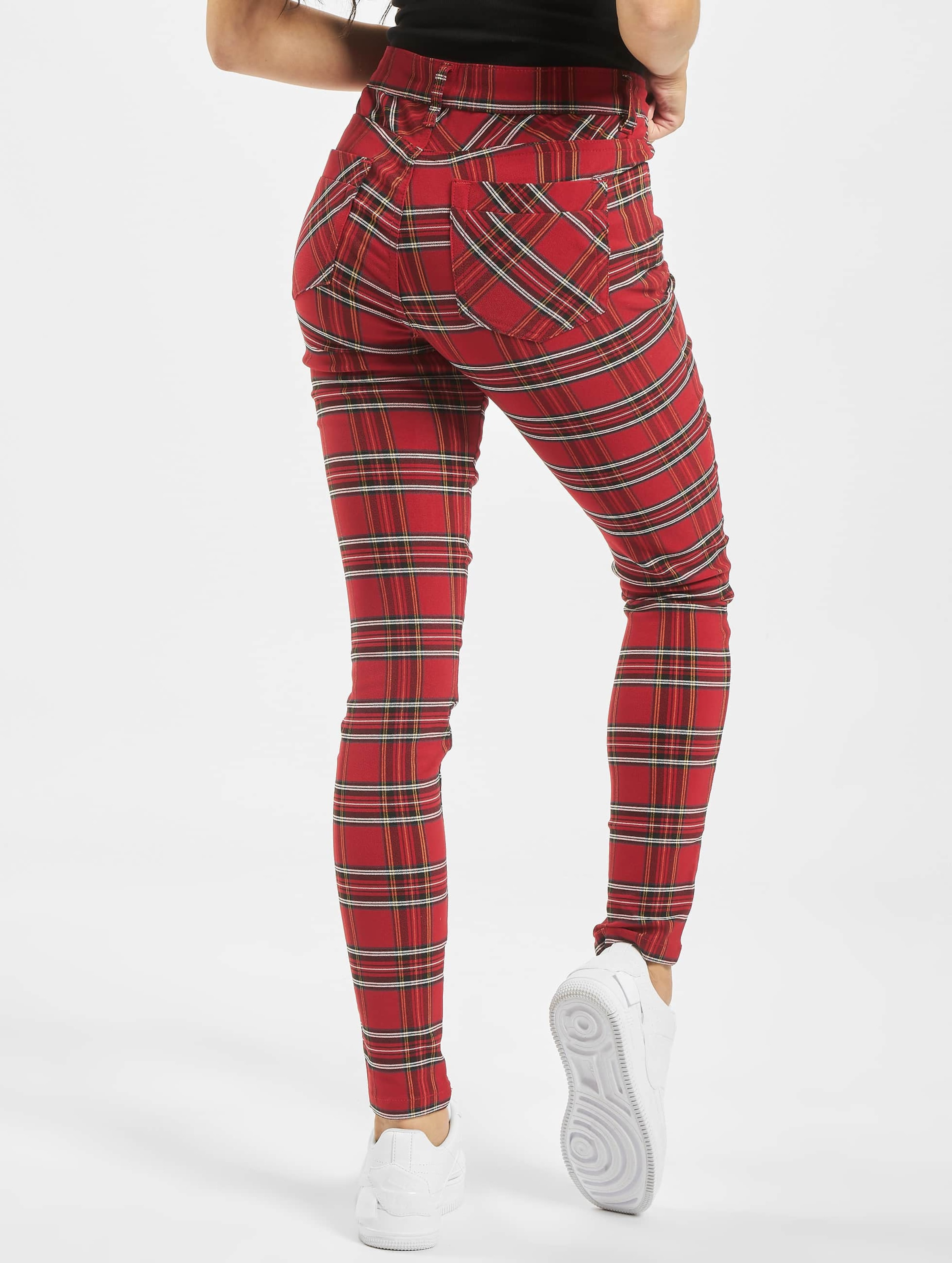 Ladies deals tartan jeans