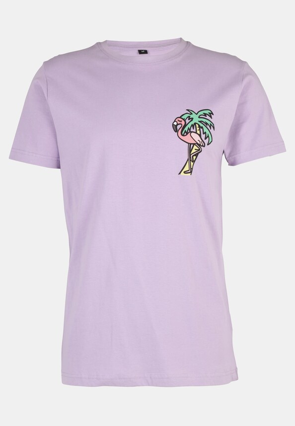 Flamingo T-Shirt Round Neck-3