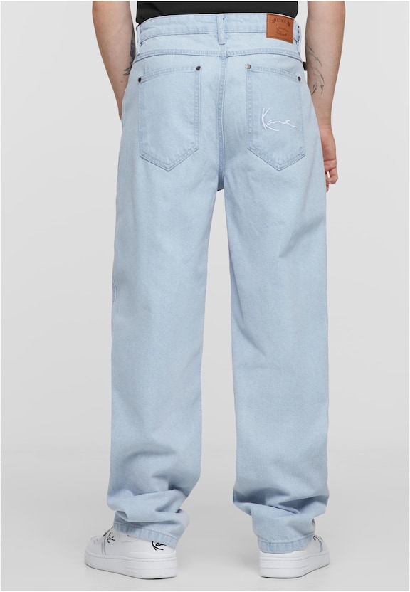 KMI-PL051-090-12 KK Small Signature Baggy Five Pocket Denim-1