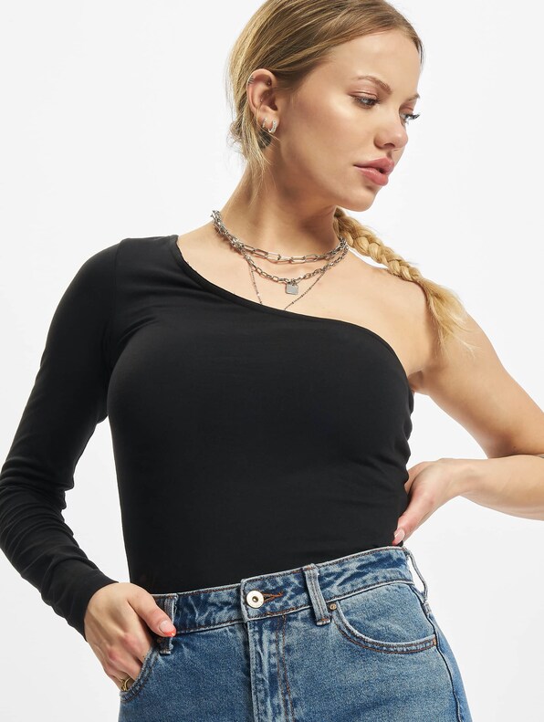 Ladies Organic Asymmetric One Sleeve-0