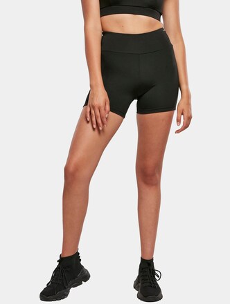 Ladies Recycled High Waist Cycle Hot Pants