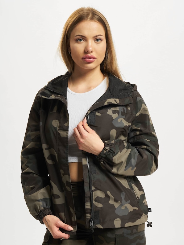 Ladies Summer Windbreaker Frontzip-0