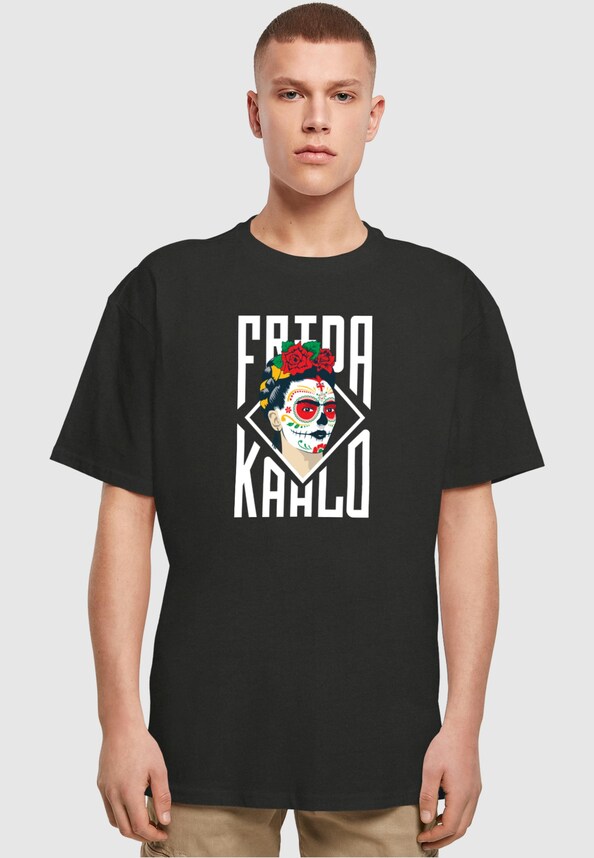 Frida Kahlo - Lettering Heavy Oversize Tee-0