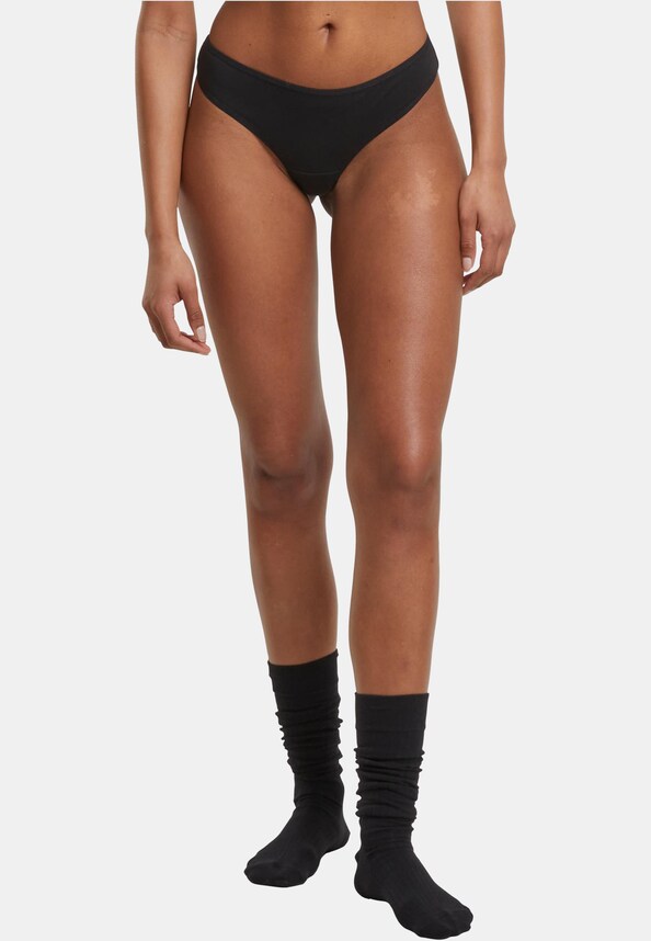 Ladies Basic Cotton Tanga 5-Pack-0