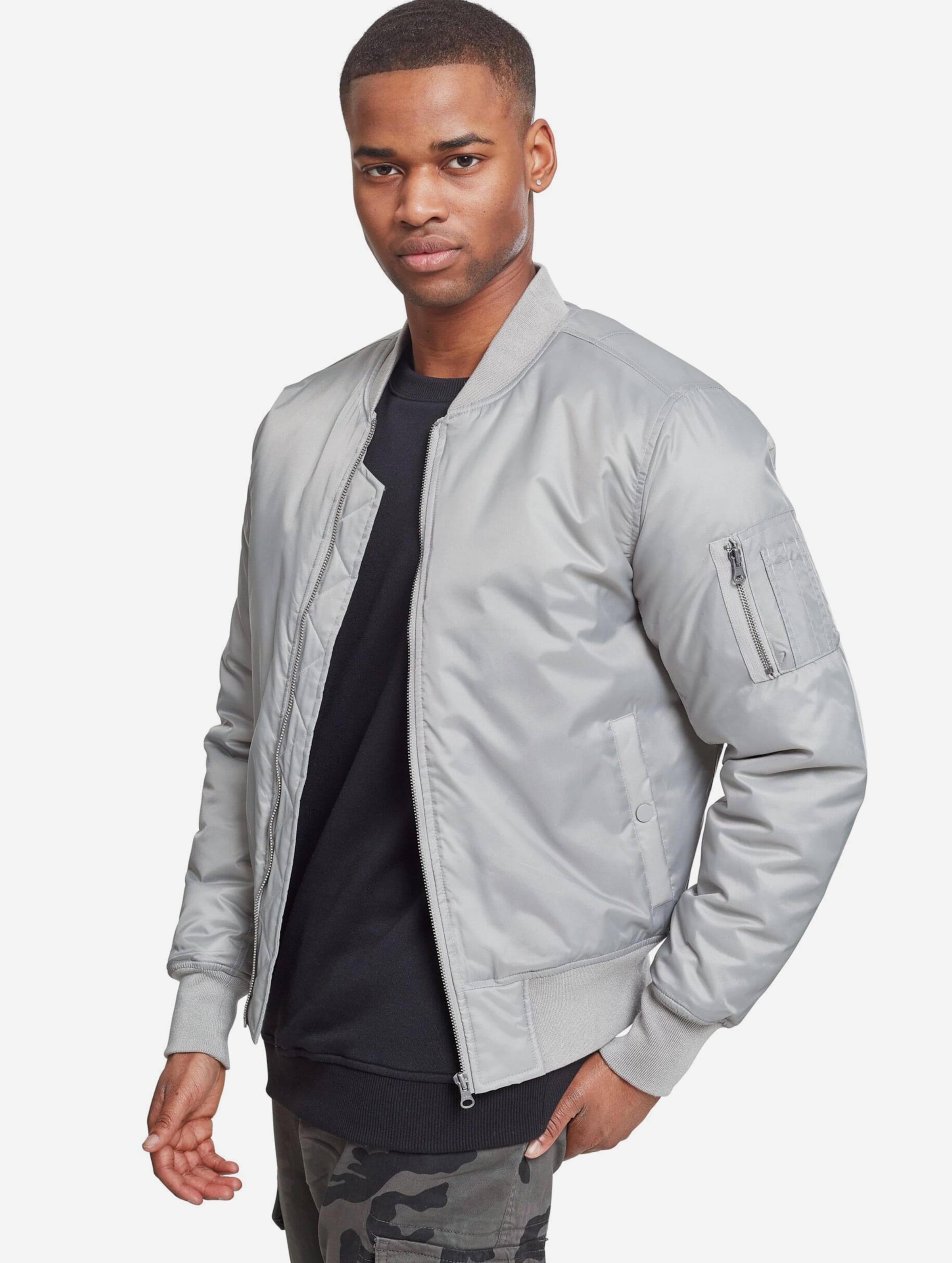 Urban classics clearance basic bomber jacket